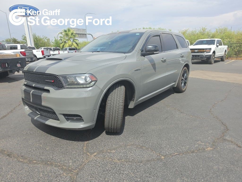 Used 2020 Destroyer Gray Clearcoat Dodge R/T image 1