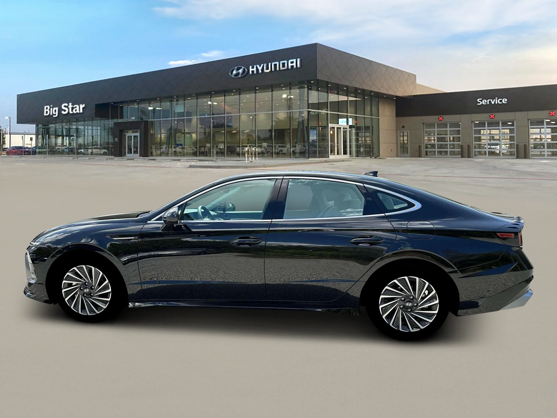 New 2026 Abyss Black Hyundai SEL image 3