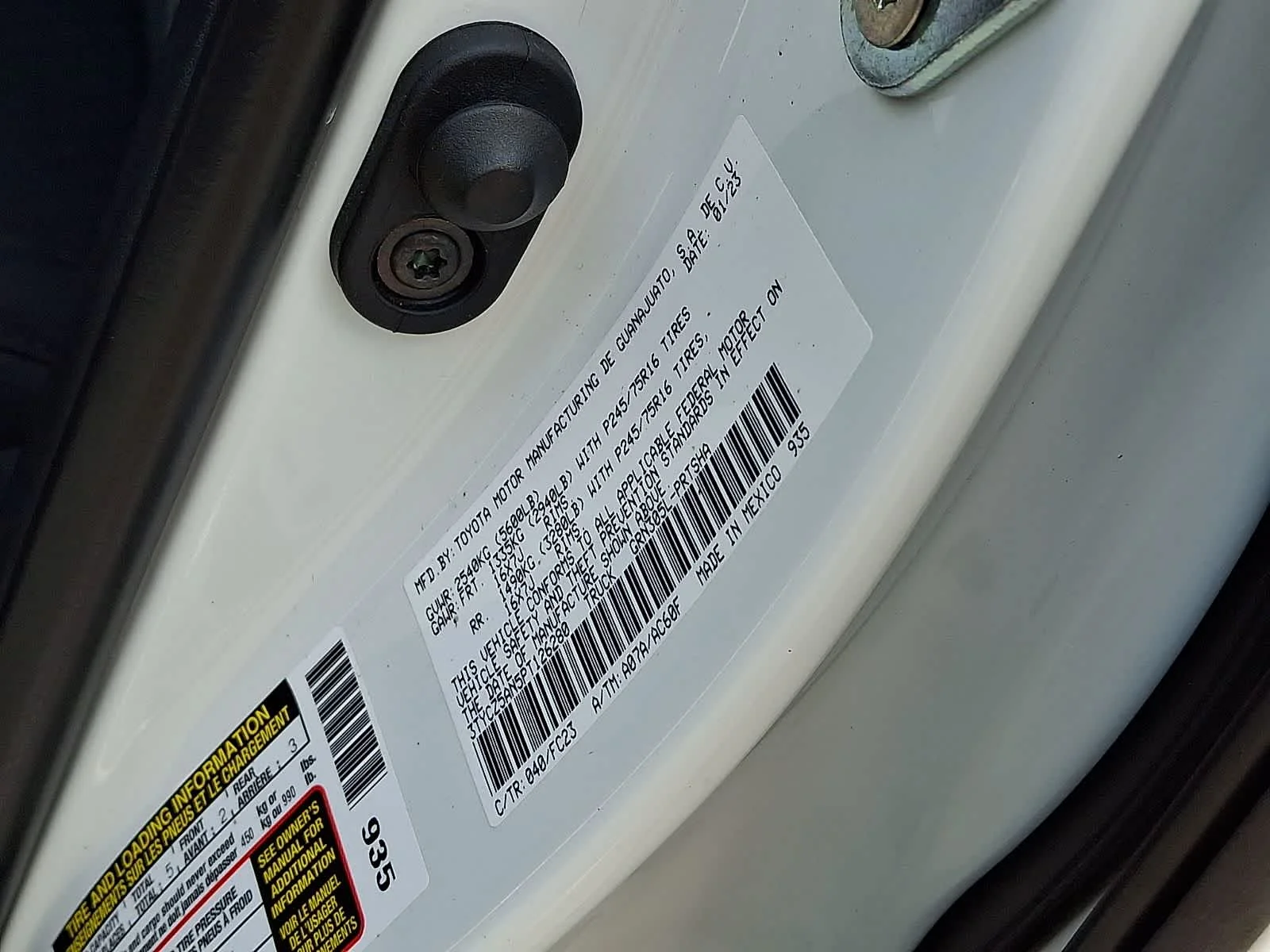 Certified Used 2023 Ice Cap Toyota SR5 image 31