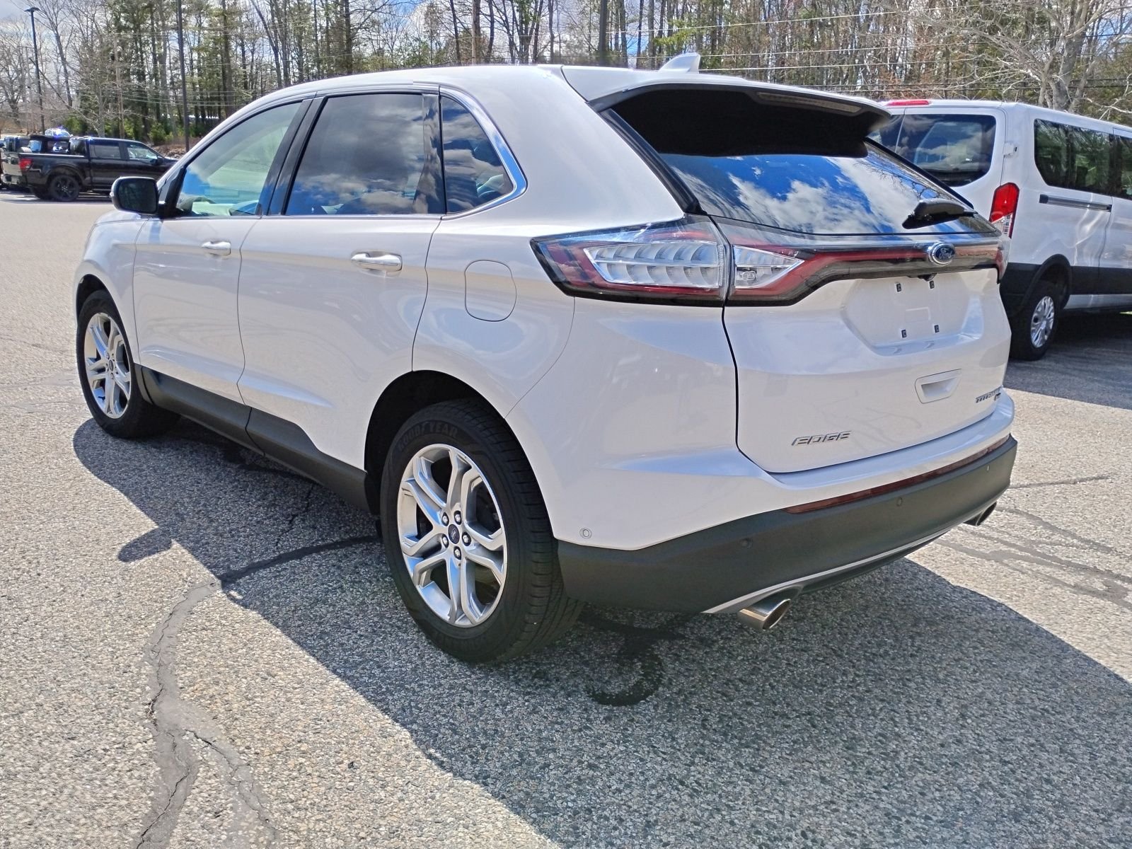 Used 2018 White Ford Titanium image 5