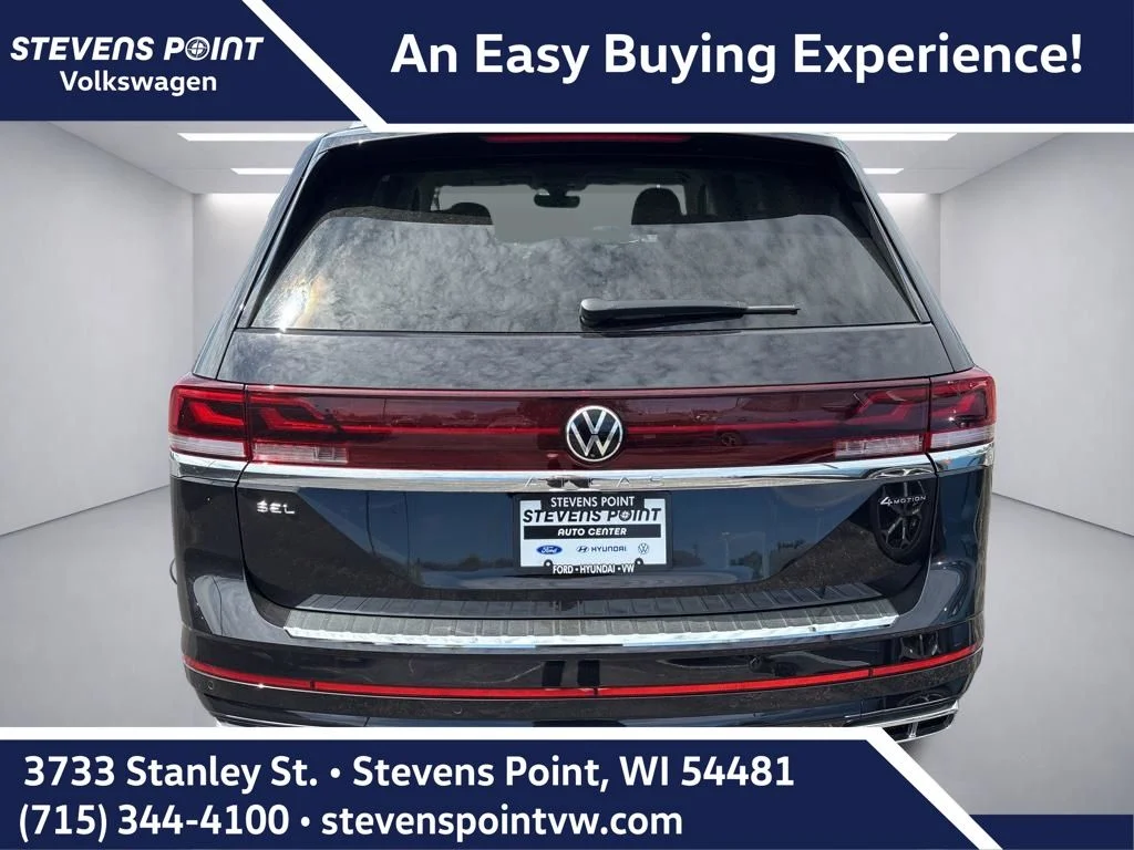 New 2026 Deep Black Pearl Volkswagen 2.0T SEL Premium R-Line image 4