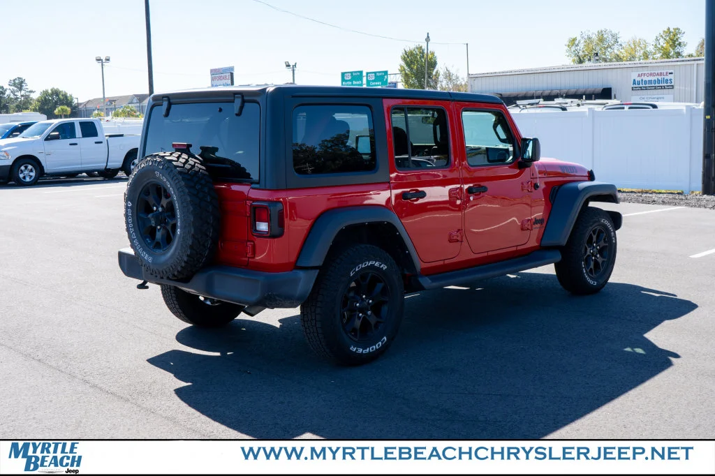 Used 2023 Red Clearcoat Jeep Sport image 6