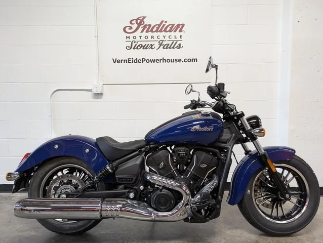 New 2026 Indian Motorcycle Scout® Sixty Bobber Limited Storm Blue