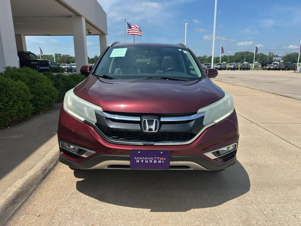 Used 2015 Basque Red Pearl II Honda EX-L image 8