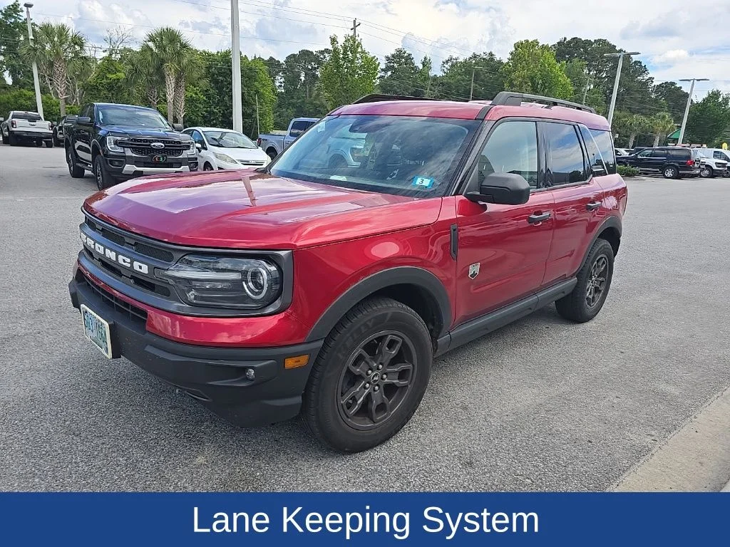 Used 2021 Rapid Red Metallic Tinted Clearcoat Ford Big Bend image 4