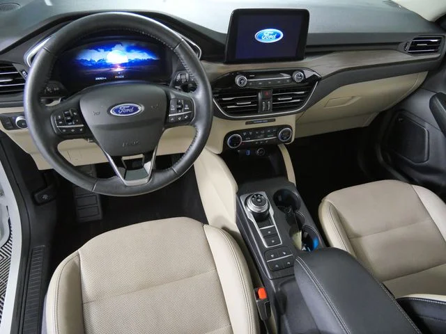 Certified Used 2020 White Ford Titanium image 4