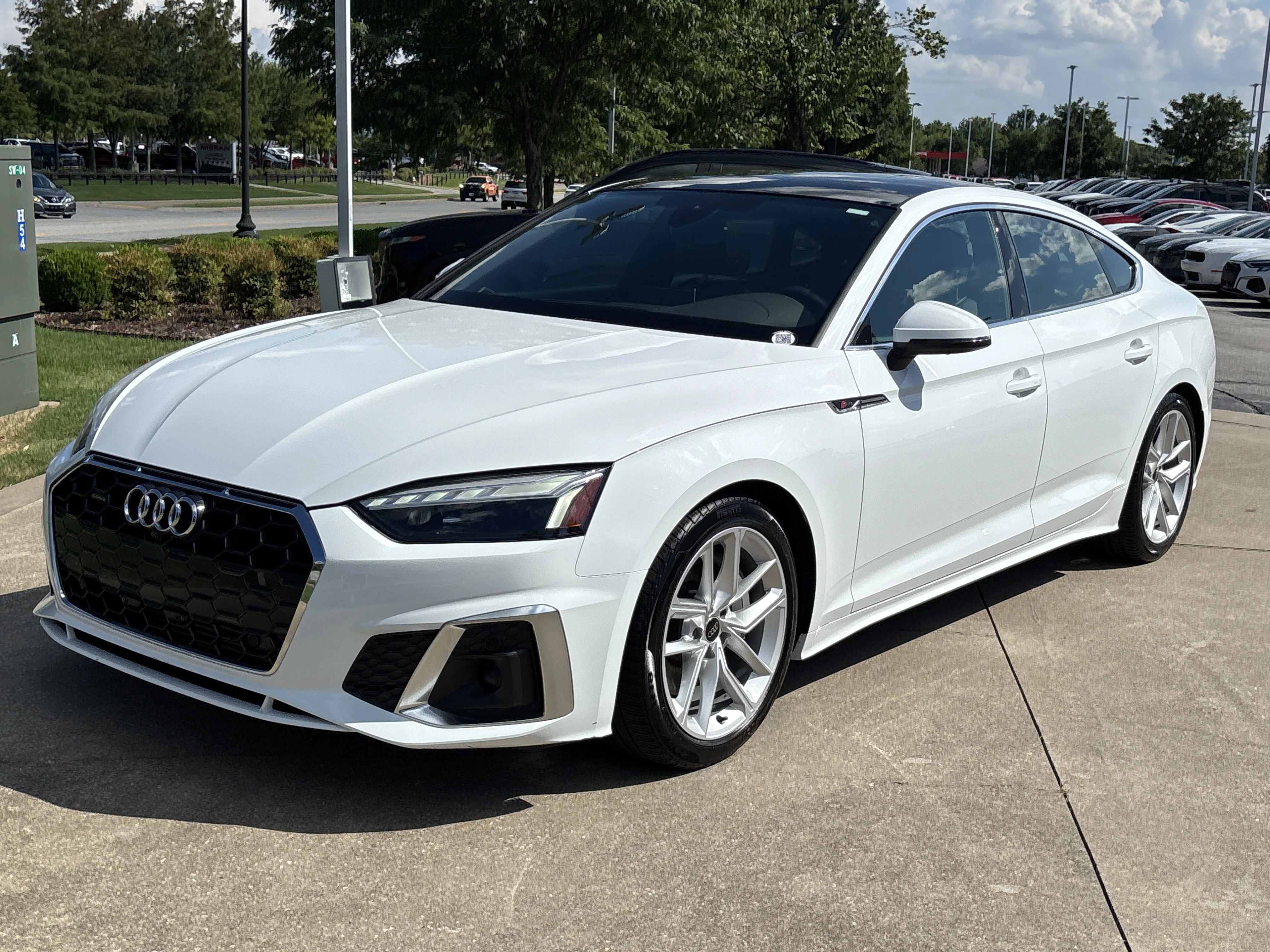 Used 2024 Arkona White Audi 45 S line Premium Plus AWD image 11