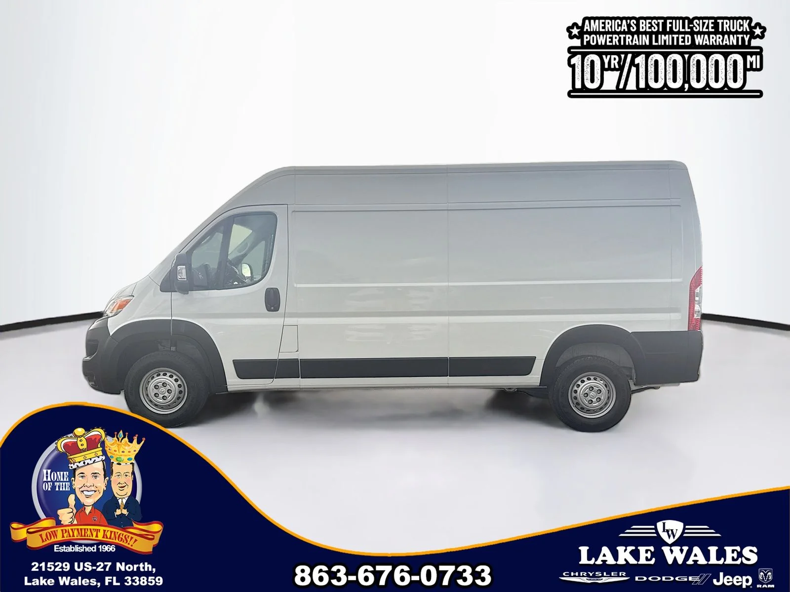 New 2026 Bright White Clear-Coat Exterior Paint RAM  image 3