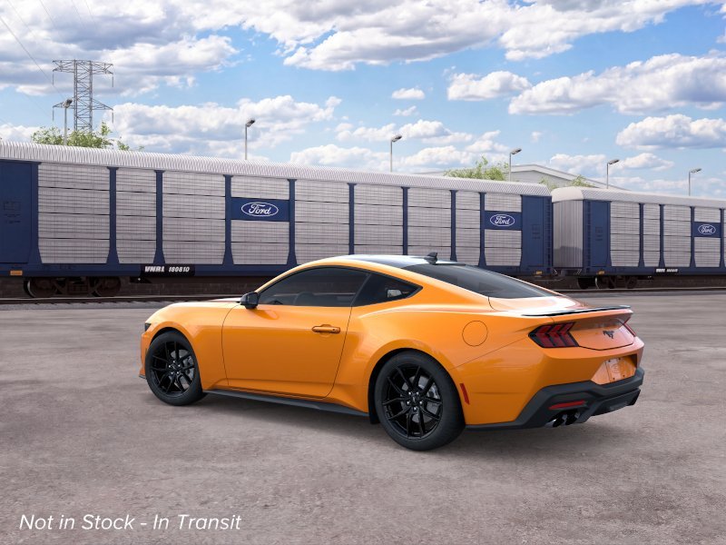 New 2026 Orange Fury Metallic Tri-coat Ford EcoBoost® Premium Fastback image 4