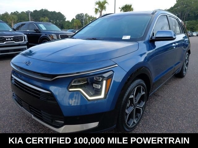 Used 2024 Blue Kia SX Touring image 1