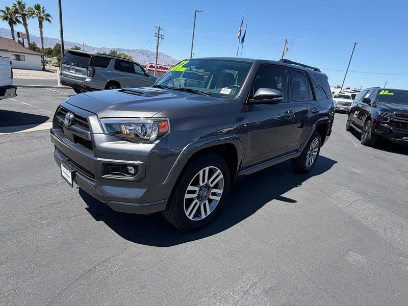 Used 2022 Magnetic Gray Met Toyota TRD Sport image 7