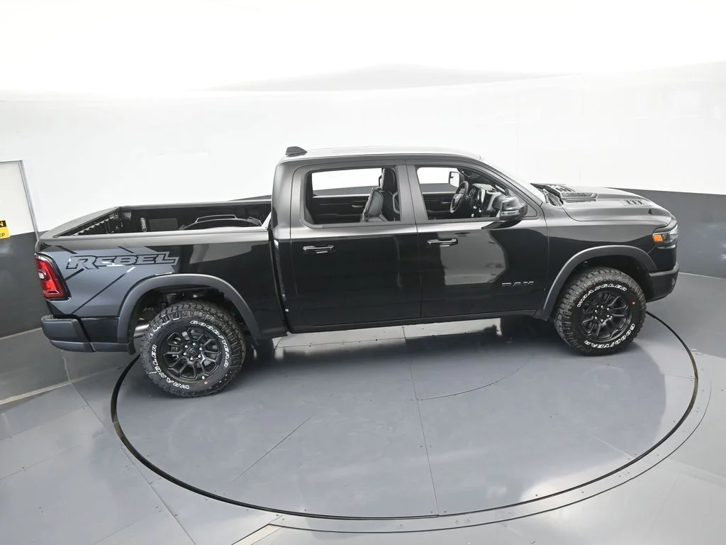 Used 2026 Diamond Black Crystal Pearlcoat Ram Rebel image 52
