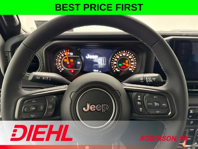 New 2026 Bright White Clear-Coat Exterior Paint Jeep Mojave image 25
