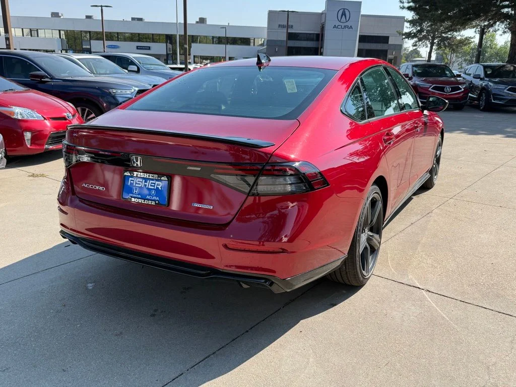 Certified Used 2025 Radiant Red Metallic Honda Sport-L image 4