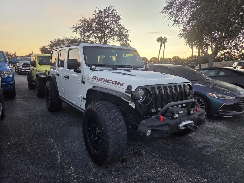 Used 2023 Bright White Clearcoat Jeep Willys image 2