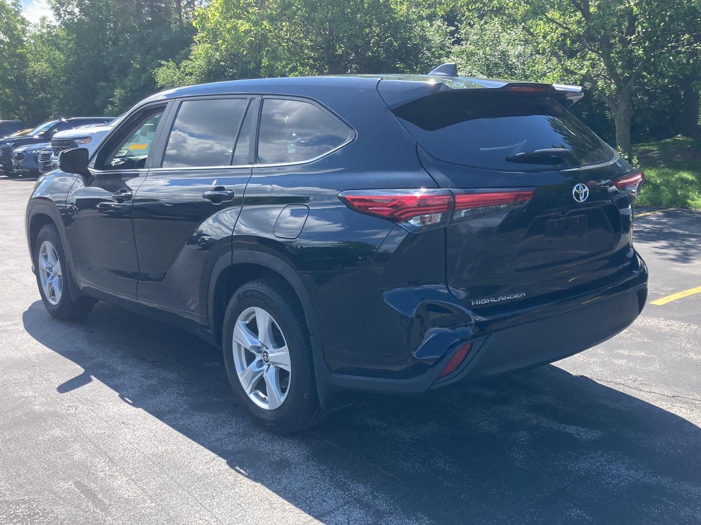 Used 2023 Midnight Black Metallic Toyota LE image 5