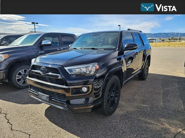 Used 2019 Midnight Black Metallic Toyota Limited Nightshade image 1