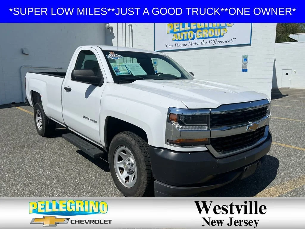 SUMMIT WHITE 2016 Chevrolet Silverado 1500 Work Truck RWD Pickup Truck 4X2