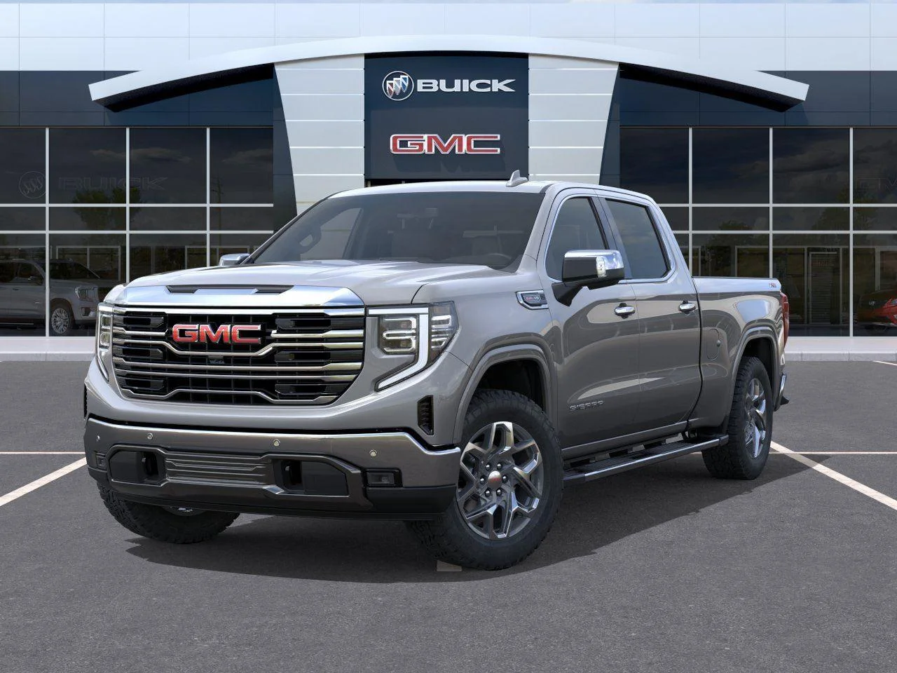 New 2026 Sterling Metallic GMC SLT image 6