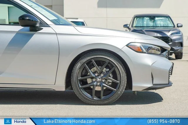 Used 2025 Solar Silver Metallic Honda Sport image 7
