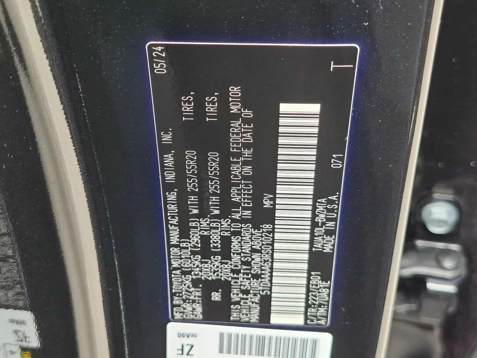 Certified Used 2024 Caviar Lexus TX 350 Premium image 24