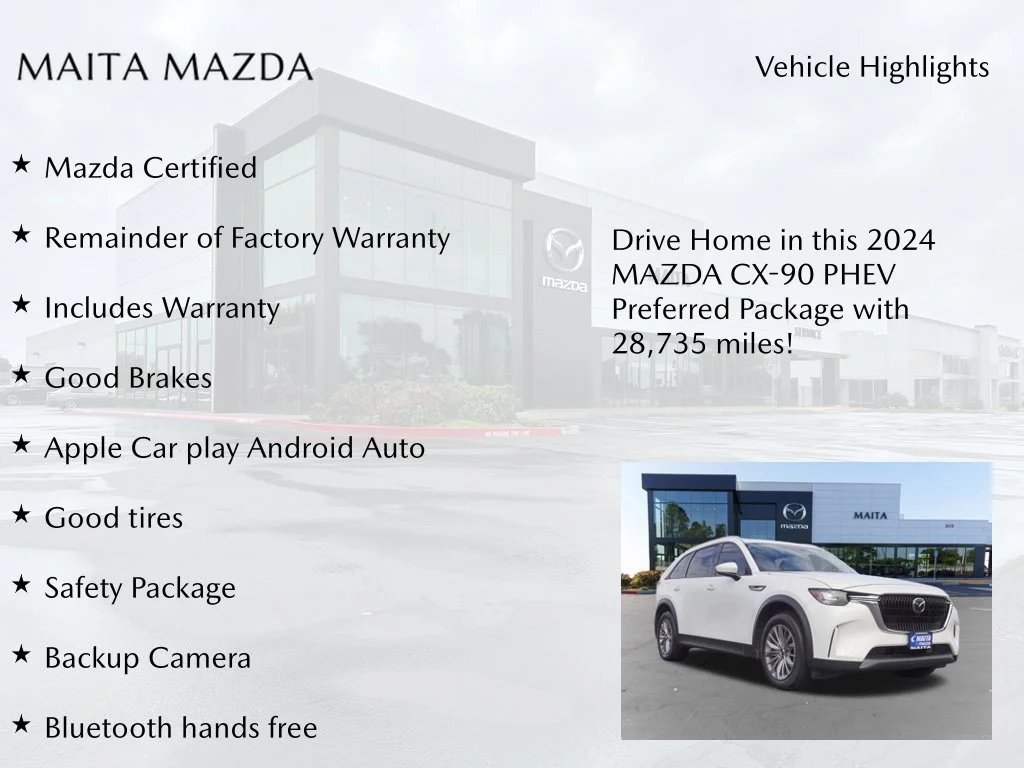 Certified Used 2024 Rhodium White Premium Mazda Preferred image 8