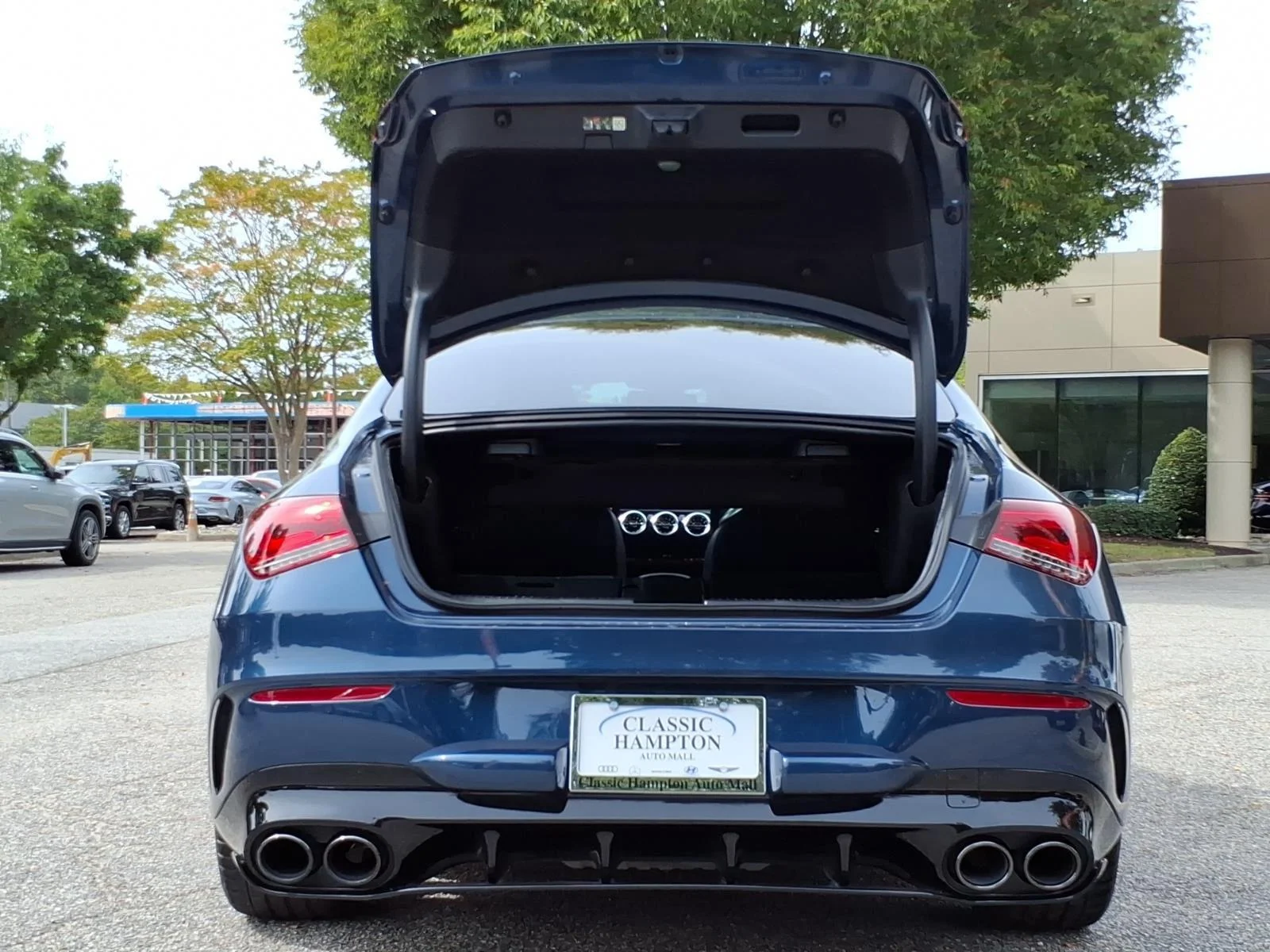 Used 2022 Denim Blue Metallic Mercedes-Benz AMG® CLA 45 image 31