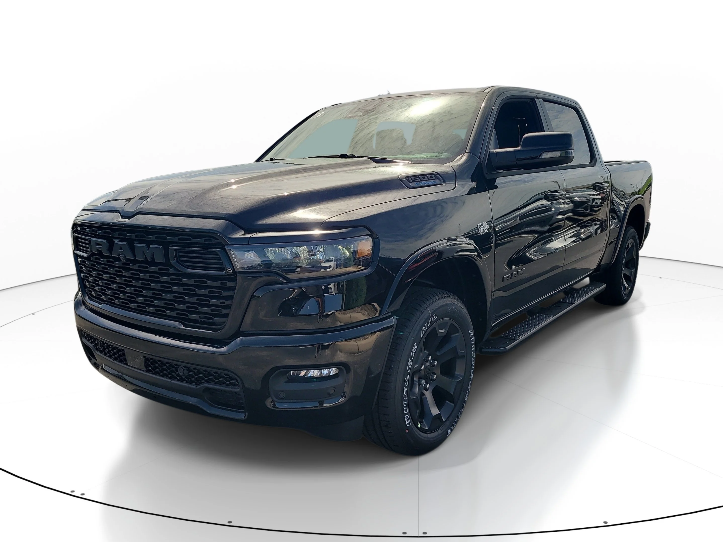 New 2026 Diamond Black Crystal Pearlcoat RAM Big Horn image 4