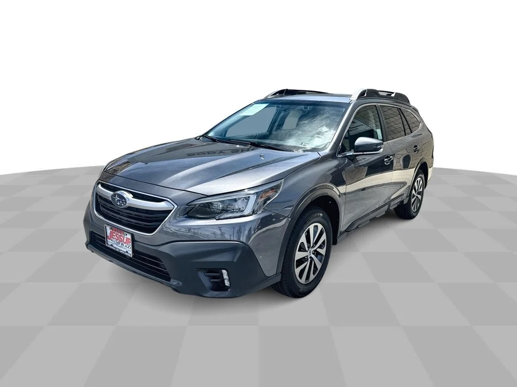 Used 2022 Magnetite Gray Metallic Subaru Premium image 1