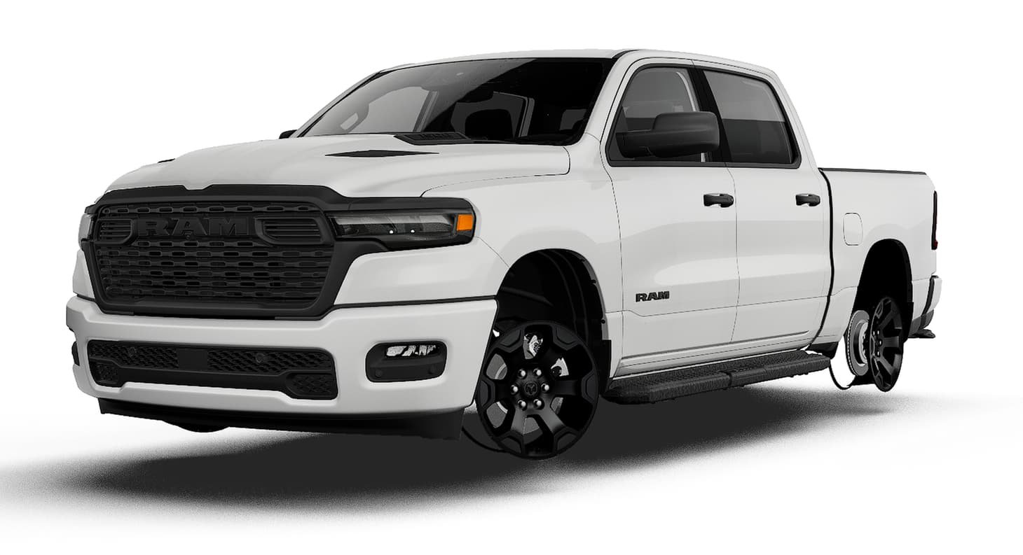 New 2027 Bright White Clear-Coat Exterior Paint RAM Express image 1