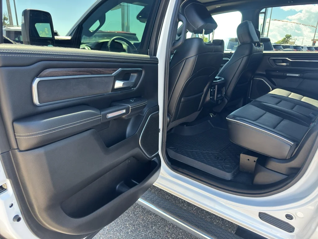Used 2025 Bright White Clearcoat Ram Laramie image 11