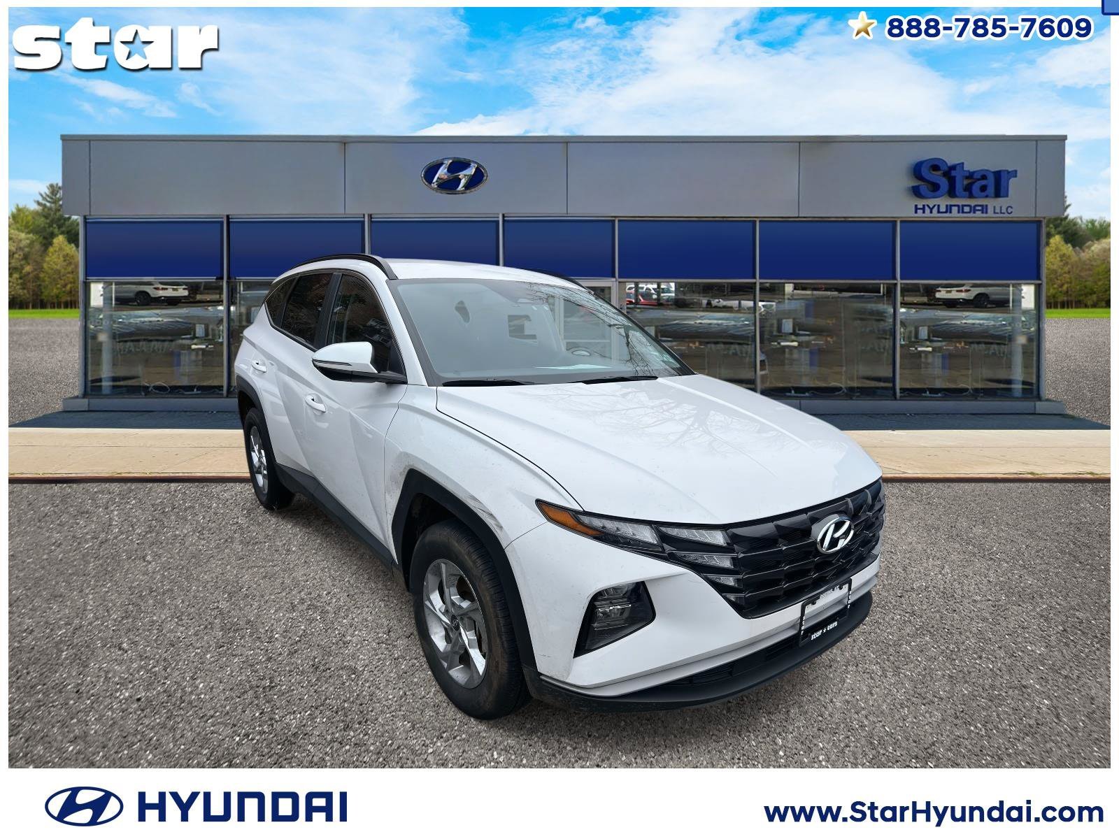 Used 2023 Serenity White Pearl Hyundai SEL image 1