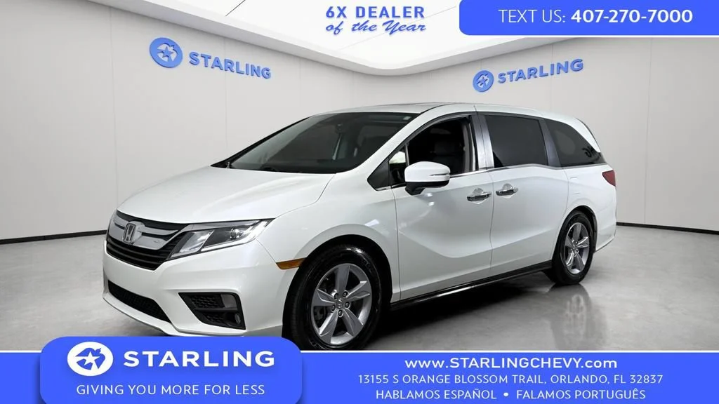 Used 2019 White Honda EX-L image 2