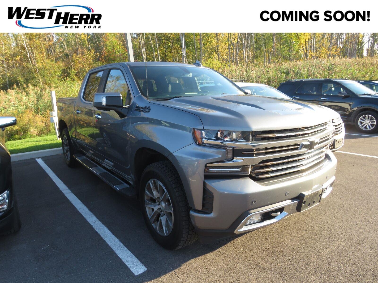 Used 2021 Satin Steel Metallic Chevrolet High Country image 1