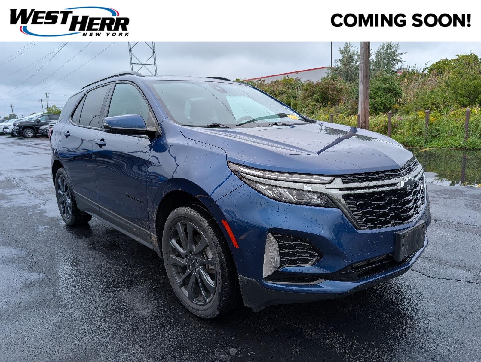 Used 2022 Blue Glow Metallic Chevrolet RS image 1