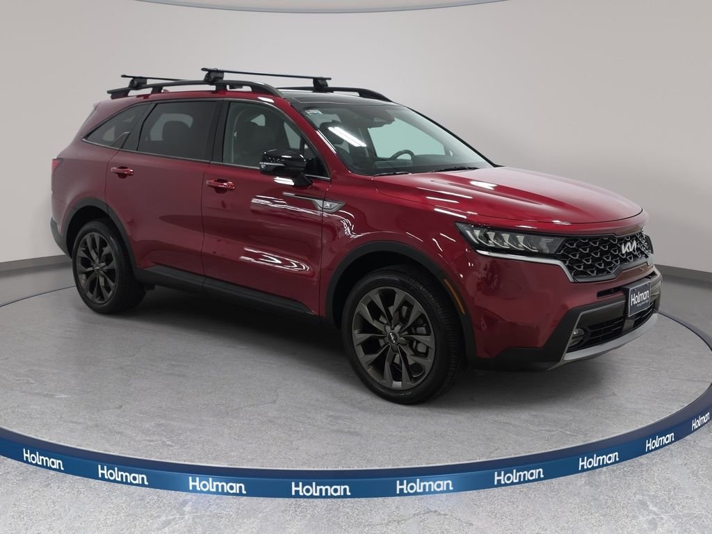 Used 2022 Passion Red Tintcoat Kia X-Line EX image 4
