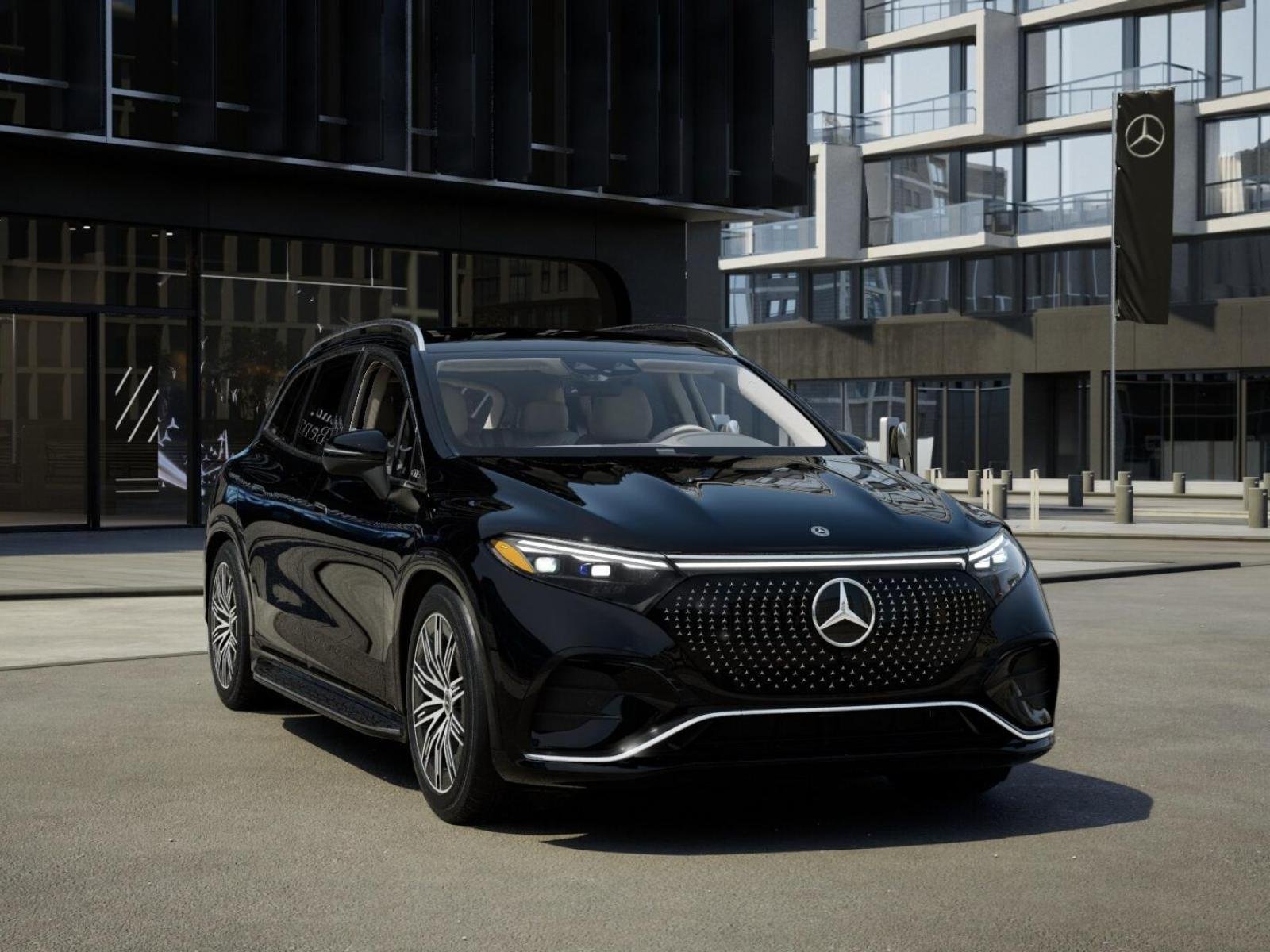 New 2027 Black Mercedes-Benz EQS 550 image 9