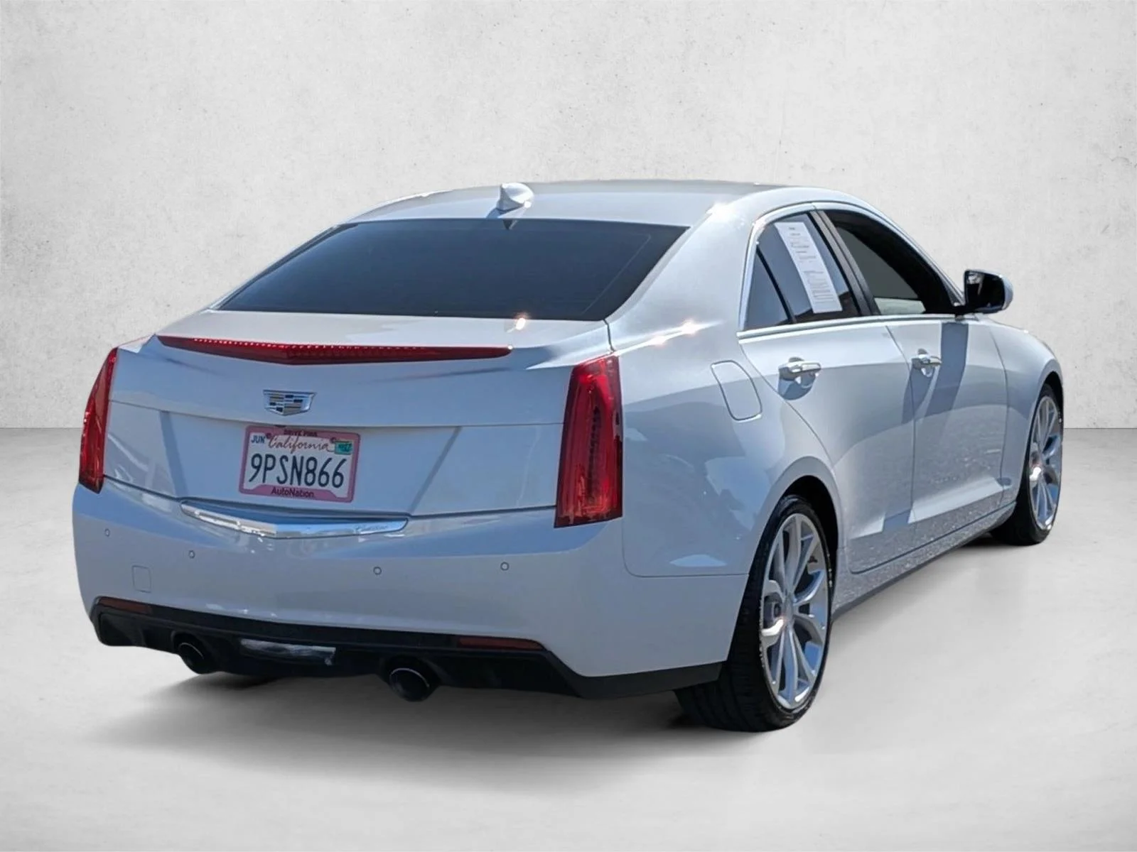 Used 2016 Crystal White Tricoat Cadillac Premium Collection RWD image 5