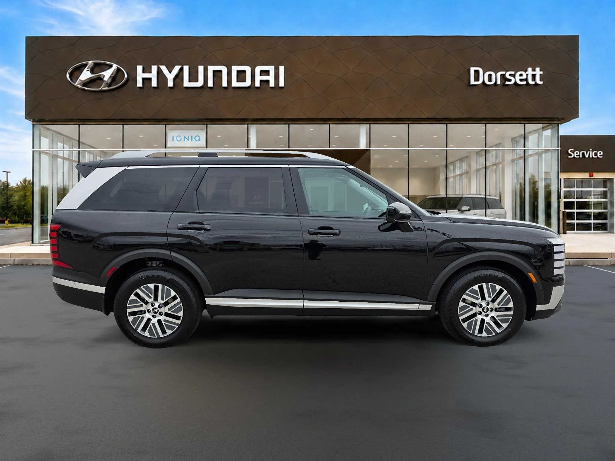 New 2027 Abyss Black Pearl Hyundai SEL Premium 7P image 7
