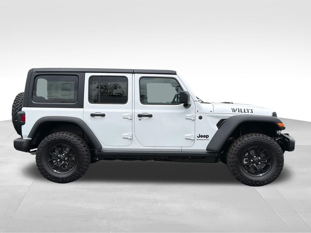 New 2026 Bright White Clear-Coat Exterior Paint Jeep Willys image 5