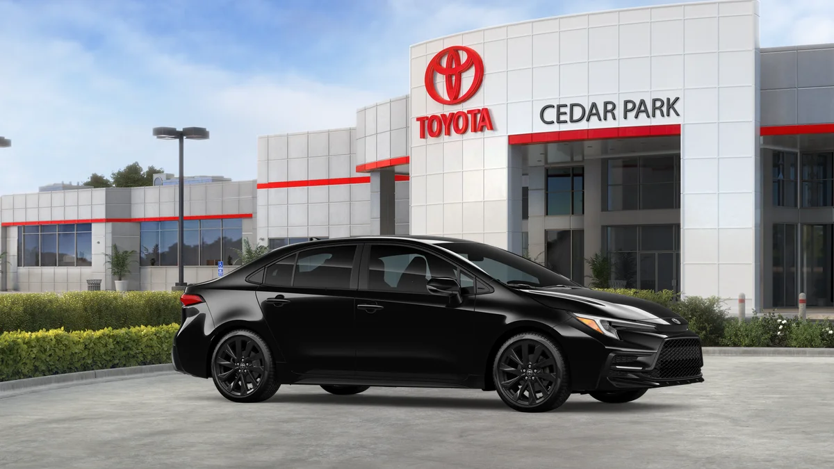 New 2026 Midnight Black Metallic Toyota SE image 13