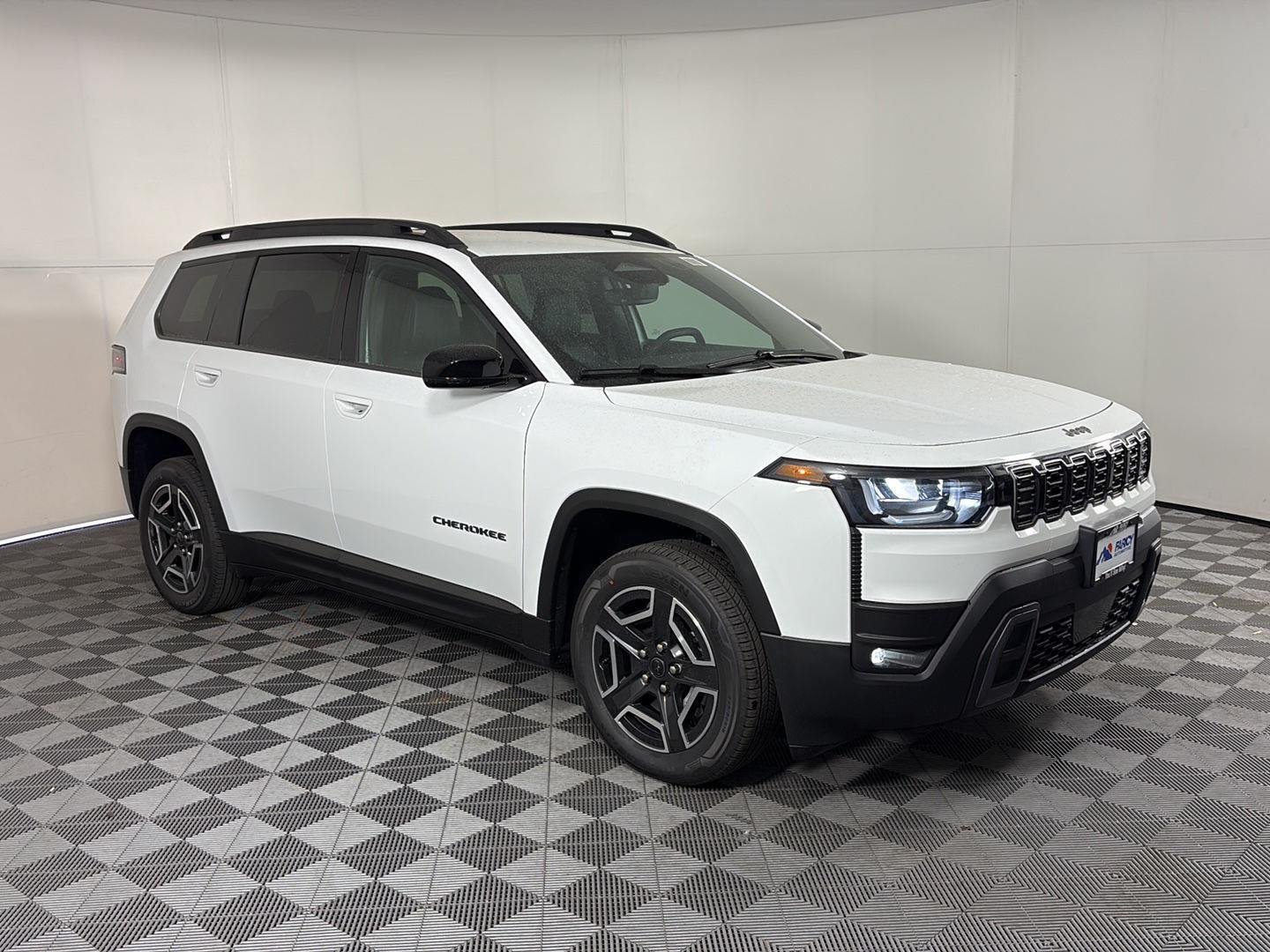 New 2026 Bright White Clear-Coat Exterior Paint Jeep Limited image 2