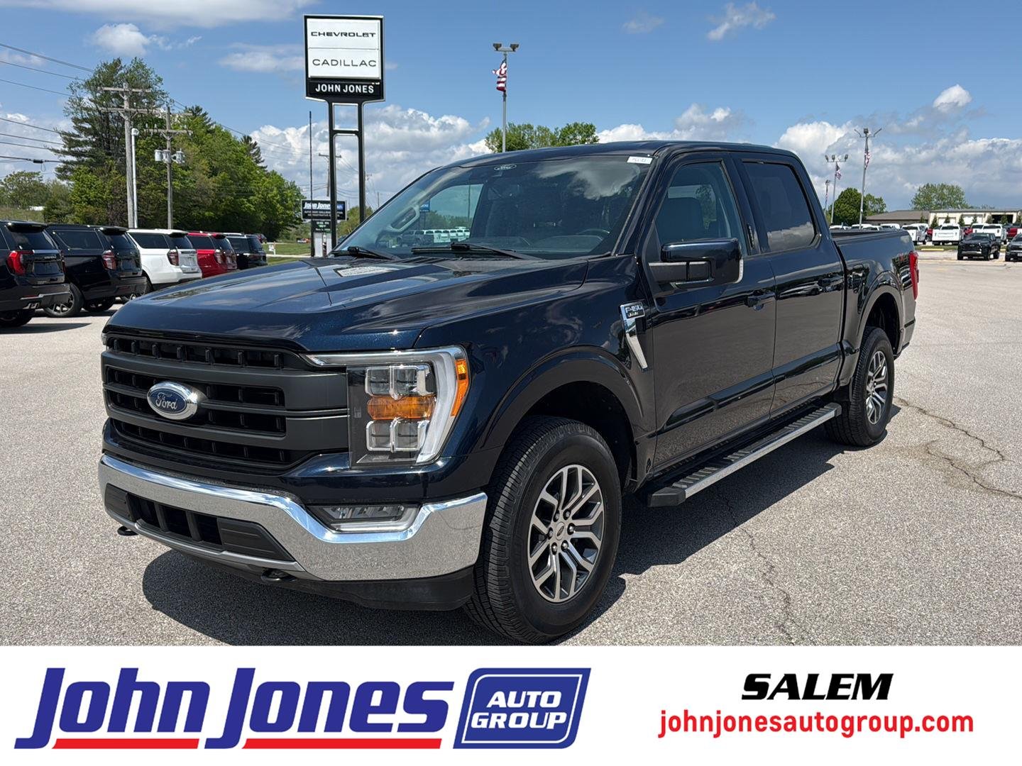 Used 2021 Antimatter Blue Ford LARIAT image 1