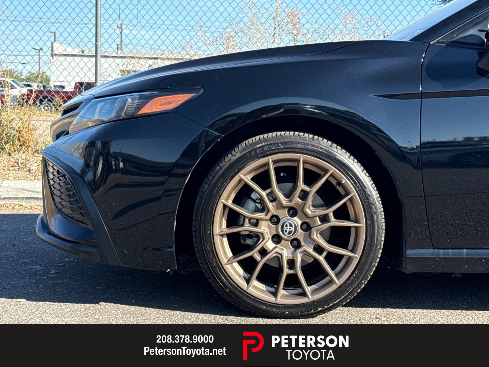 Used 2024 Black Toyota SE Nightshade image 23