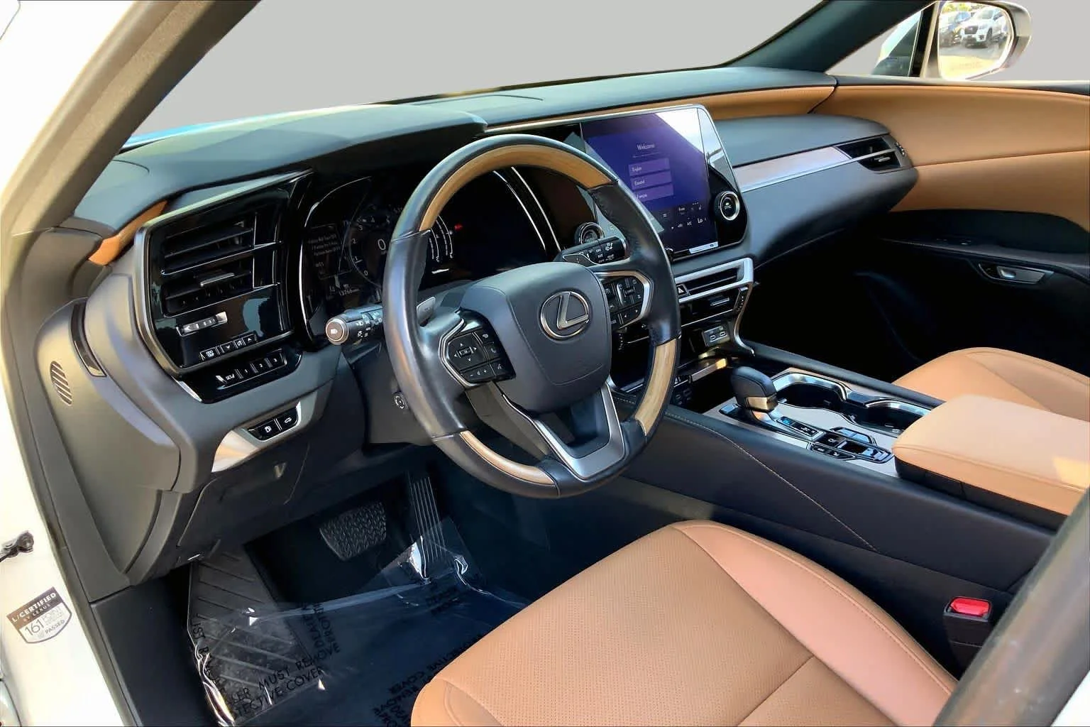 Certified Used 2024 EMINENT WHITE PEARL Lexus Premium image 18