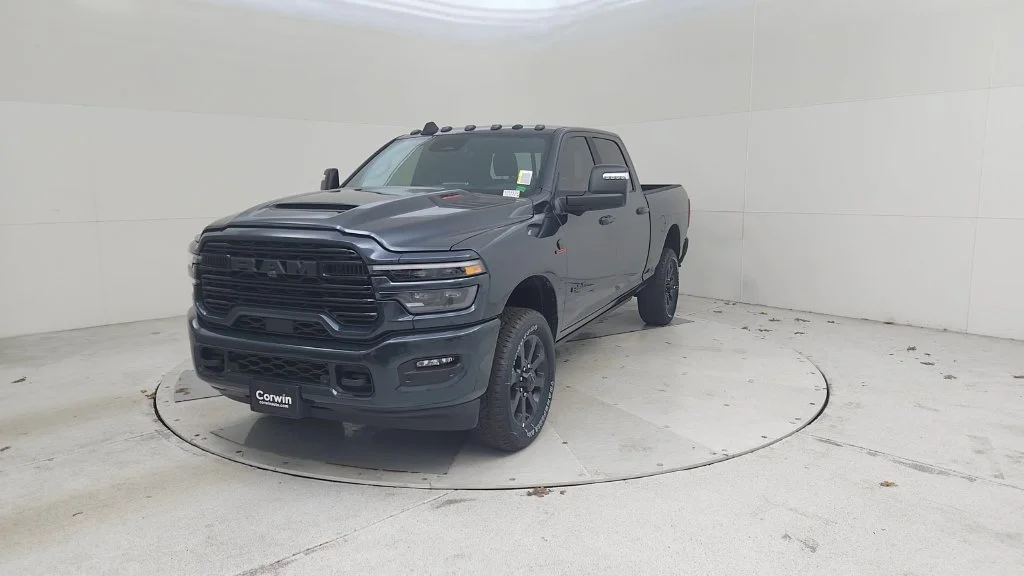New 2026 Forged Blue Metallic Exterior Paint RAM Laramie image 6