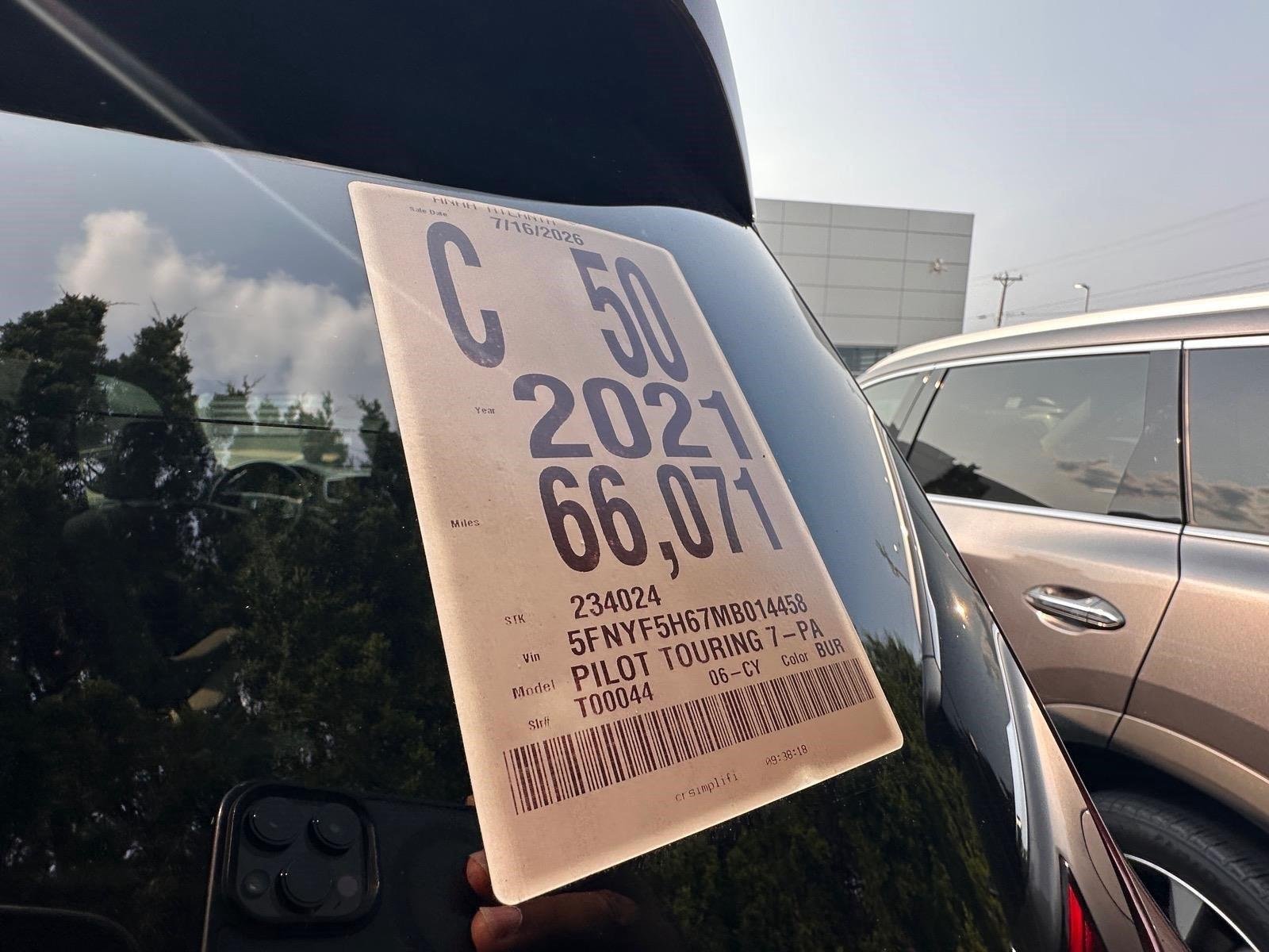 2021 Honda Pilot Touring - Photo 12