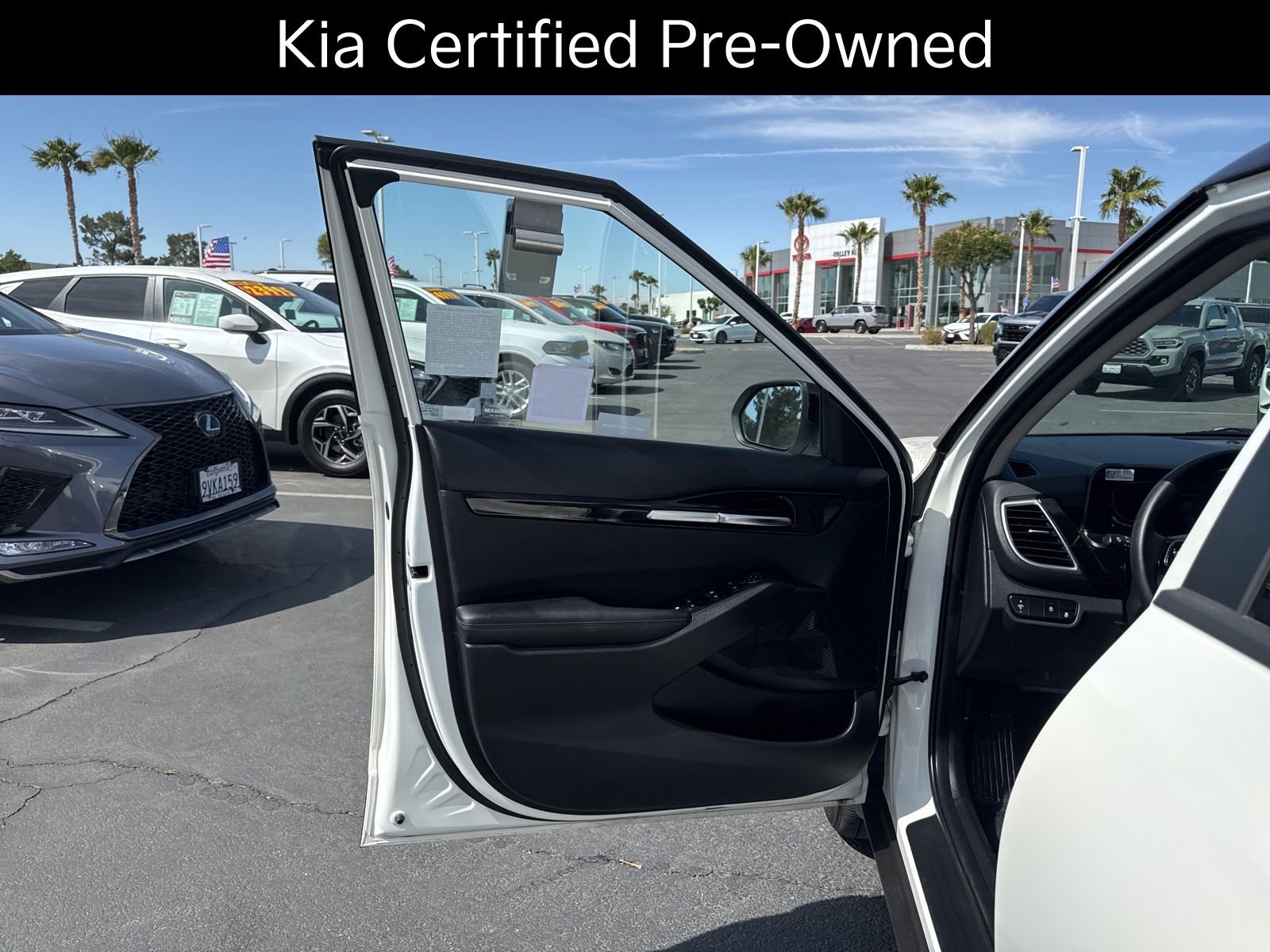 Certified Used 2026 Clear White/Black Roof Kia S image 14