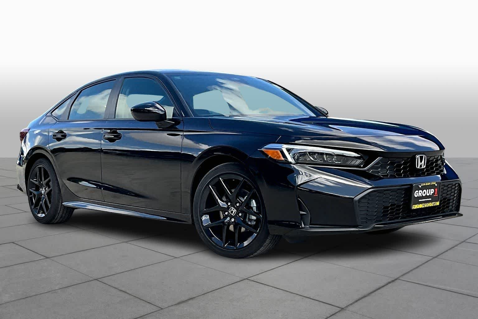 New 2026 Crystal Black Pearl Honda Sport image 2