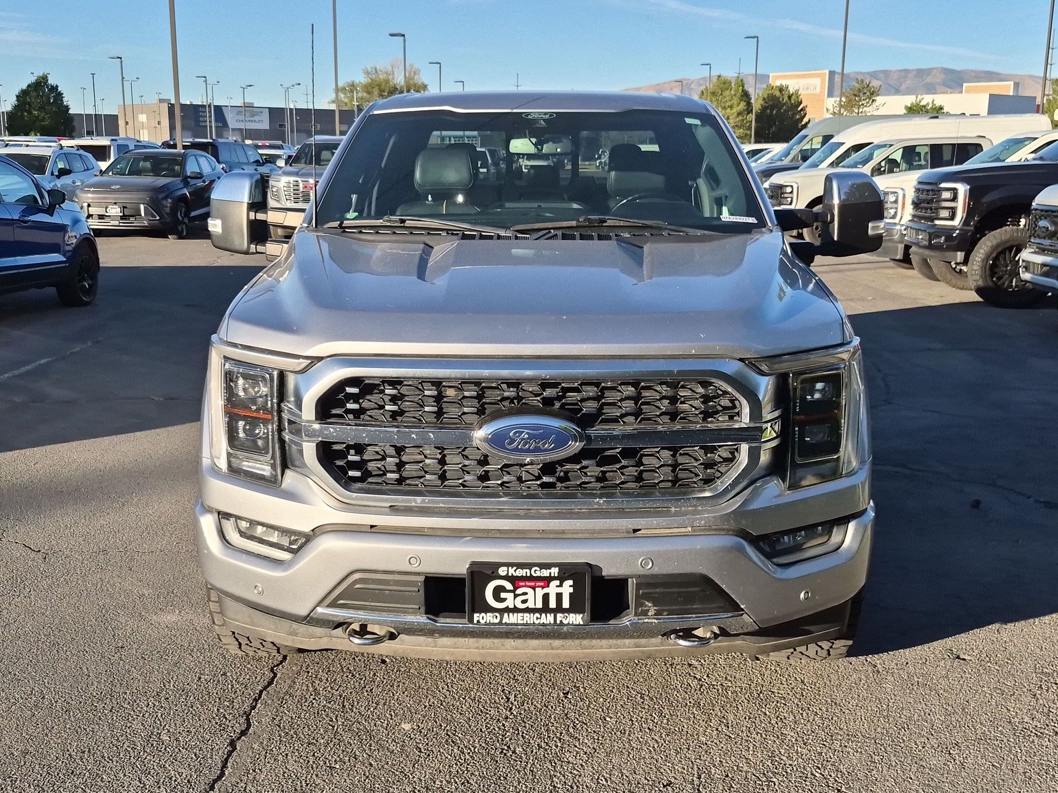 Used 2022 Blue Ford Platinum image 9